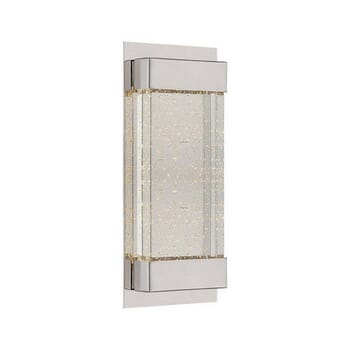 WAC Lighting 120V Mythical 13" LED Wall Sconce in Polished Nickel