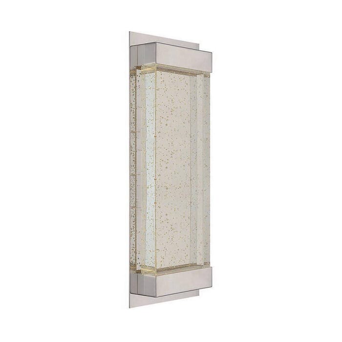WAC Lighting 120V Mythical 18" LED Wall Sconce in Polished Nickel WAC Lighting 120V Mythical 18" LED Wall Sconce in Polished Nickel