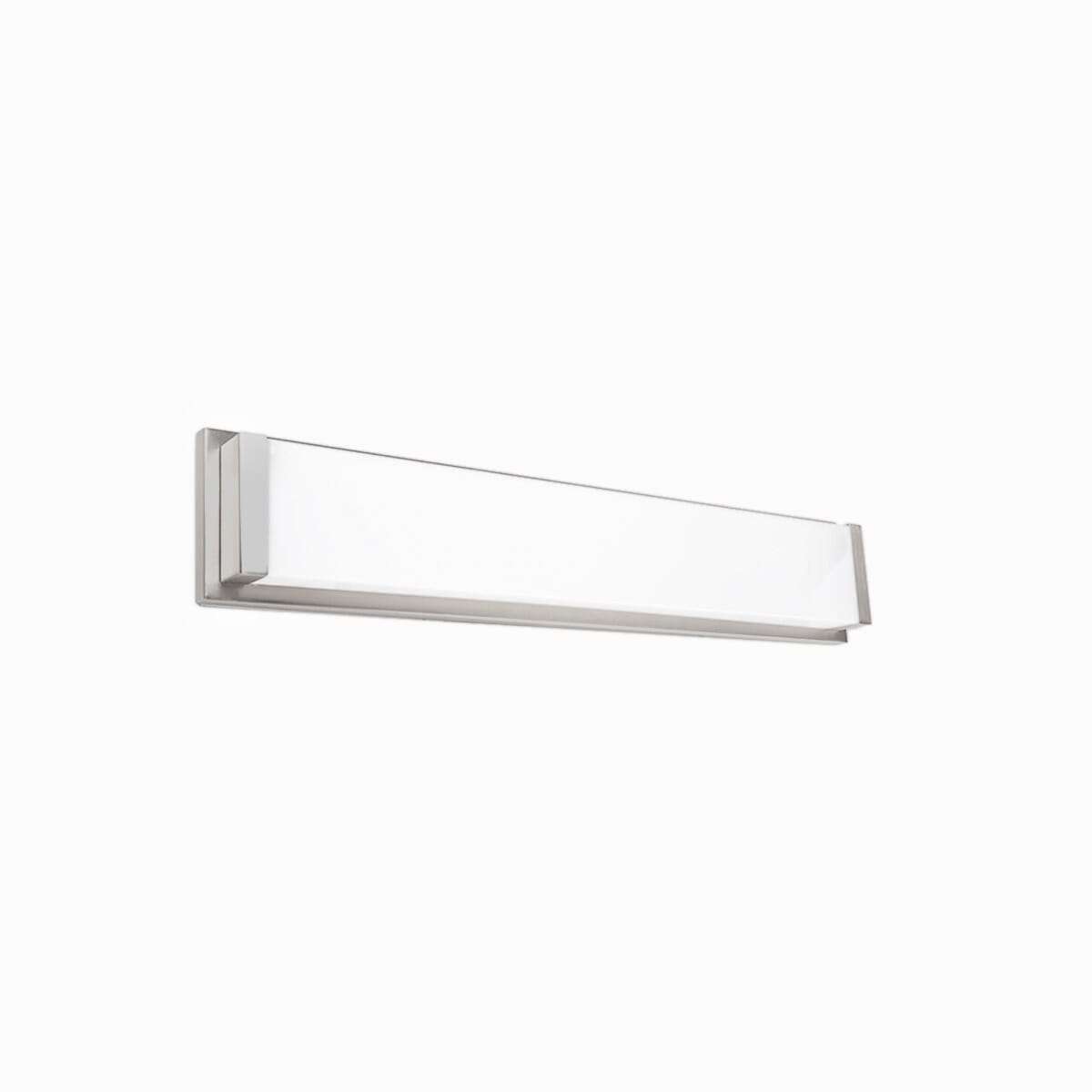 Brushed Nickel LED Bathroom Vanity from the Metro Collection