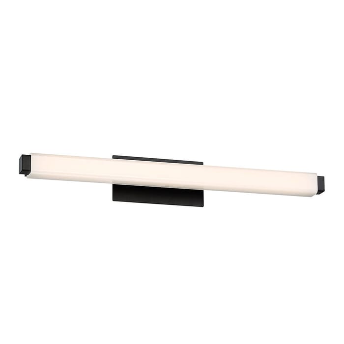 Modern Forms Mini Vogue 3" Bathroom Vanity Light in Black Modern Forms Mini Vogue 3" Bathroom Vanity Light in Black