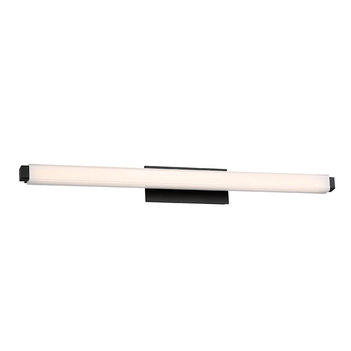 Modern Forms Mini Vogue 3" Bathroom Vanity Light in Black Modern Forms Mini Vogue 3" Bathroom Vanity Light in Black