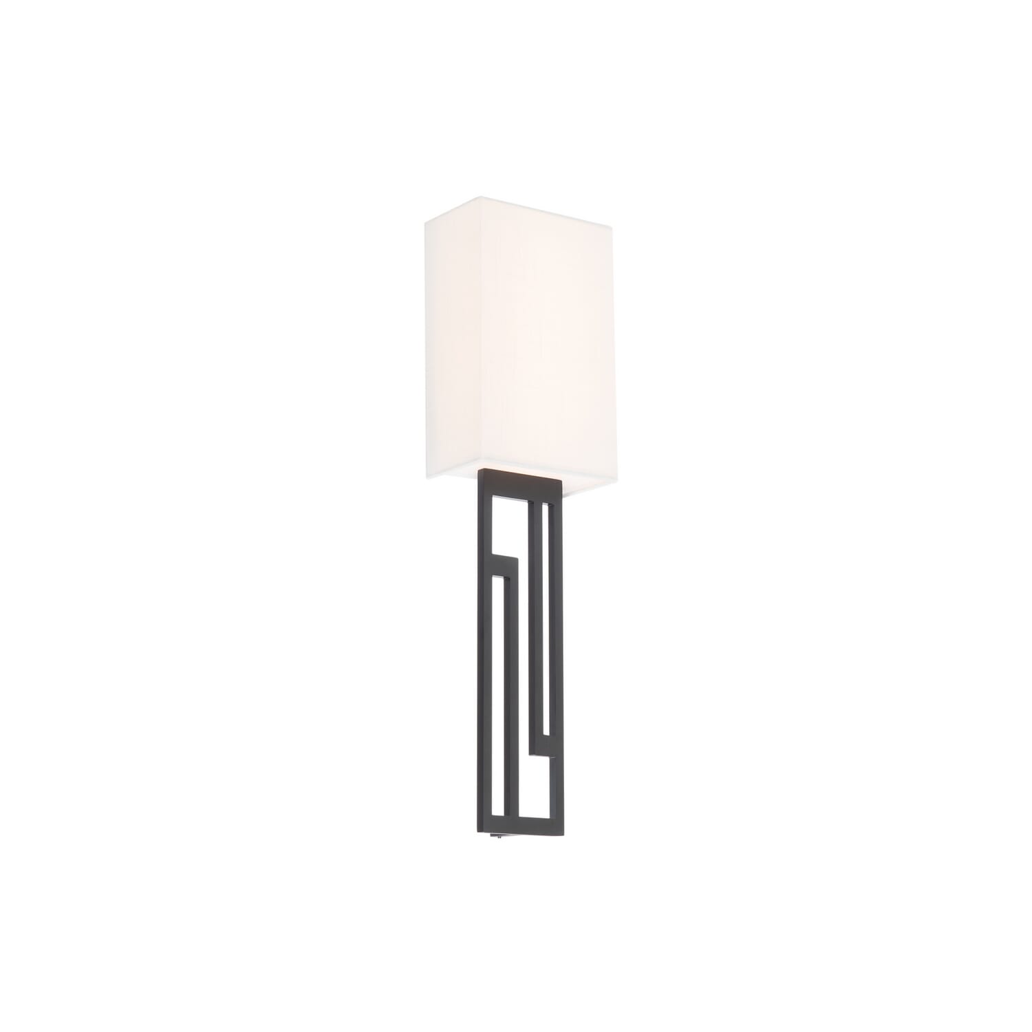 Black LED Wall Sconce from the Vander Collection