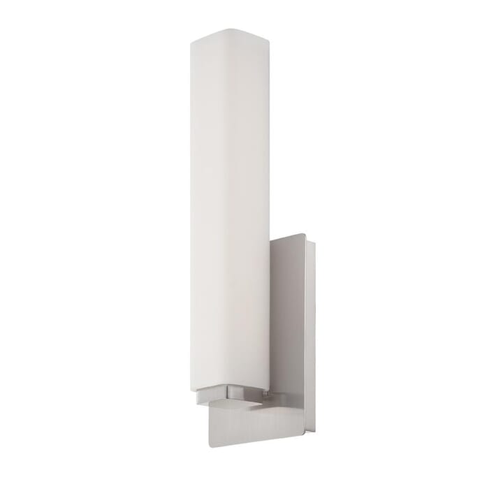 Modern Forms Vogue 1-Light Wall Sconce in Brushed Nickel Modern Forms Vogue 1-Light Wall Sconce in Brushed Nickel