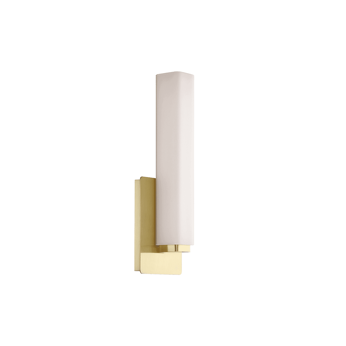 Modern Forms Vogue 5" Bathroom Vanity Light in Brushed Brass