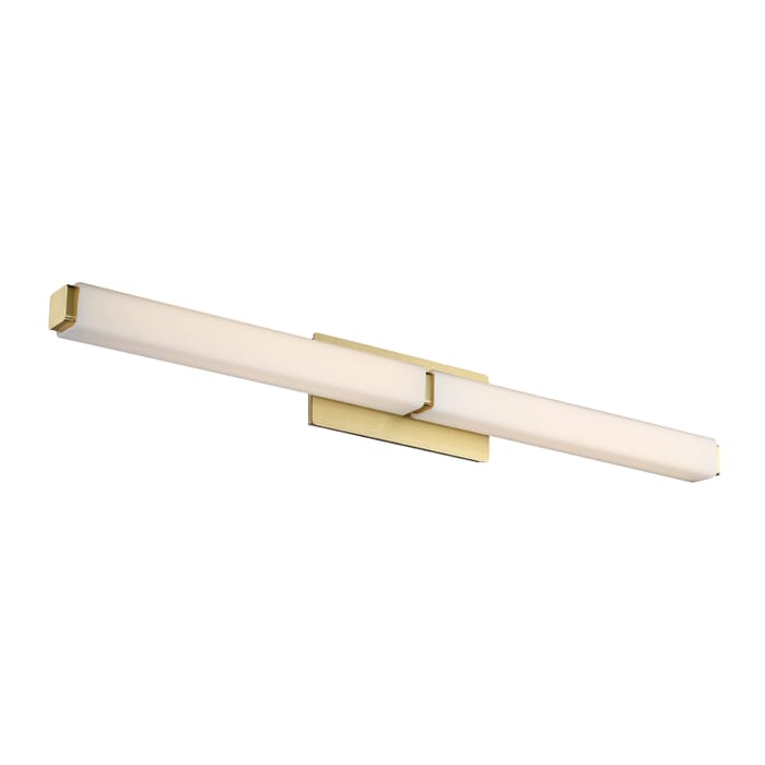 Modern Forms Vogue 39" Bathroom Vanity Light in Brushed Brass Modern Forms Vogue 39" Bathroom Vanity Light in Brushed Brass