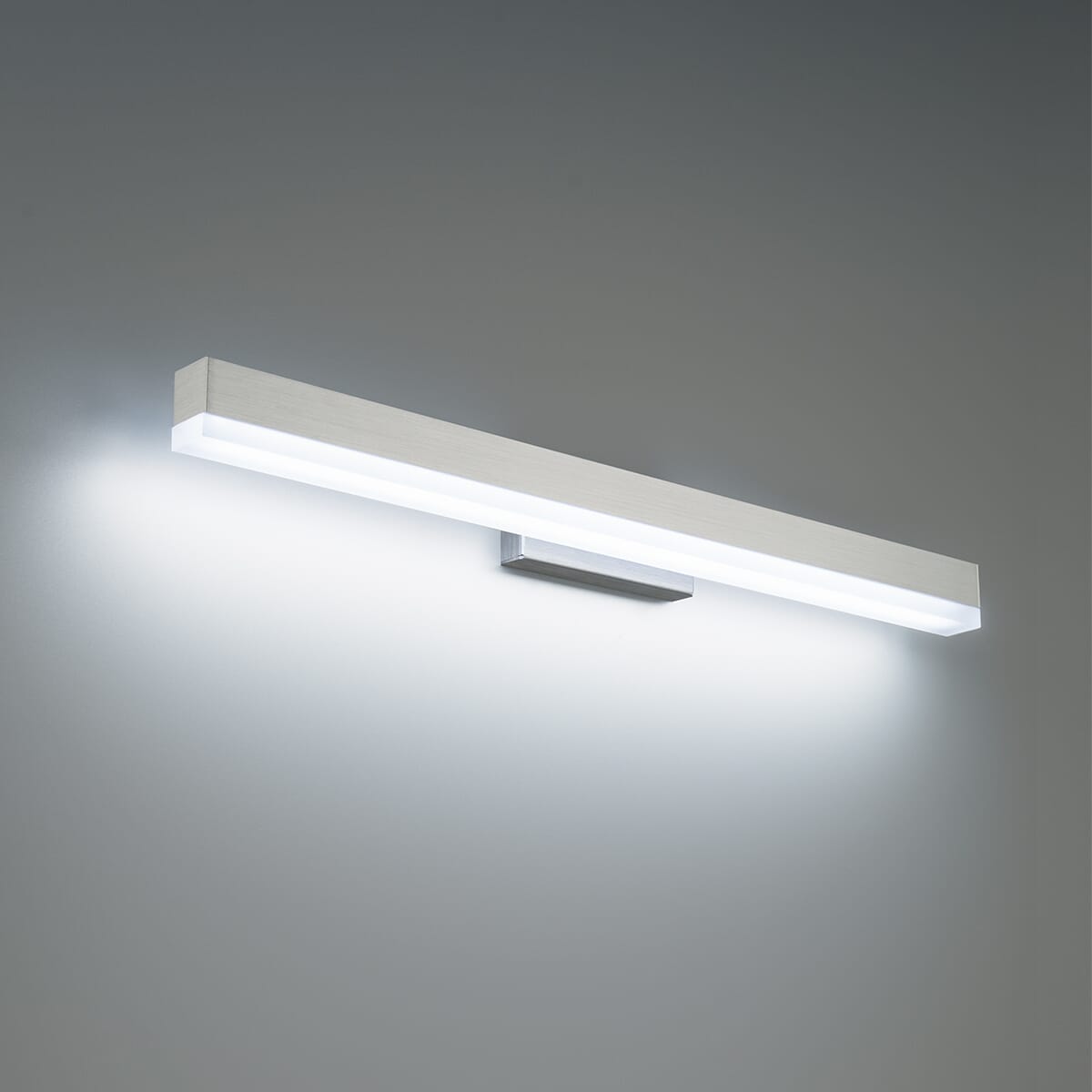 WAC Styx Bathroom Vanity Light in Brushed Aluminum - WS-41125-AL