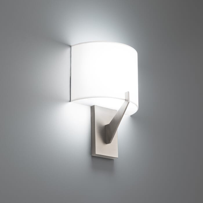 WAC Fitzgerald 3500K Wall Sconce in Brushed Nickel WAC Fitzgerald 3500K Wall Sconce in Brushed Nickel
