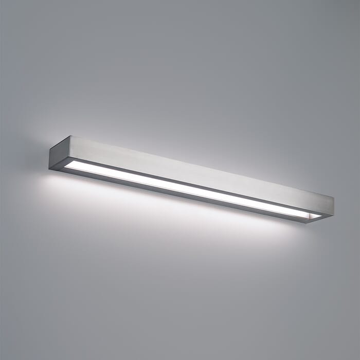 Modern Forms Open Bar Bathroom Vanity Light in Brushed Nickel Modern Forms Open Bar Bathroom Vanity Light in Brushed Nickel