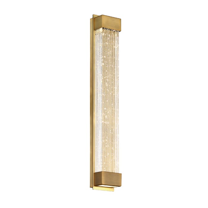 Modern Forms Tower 20" Wall Sconce in Aged Brass Modern Forms Tower 20" Wall Sconce in Aged Brass