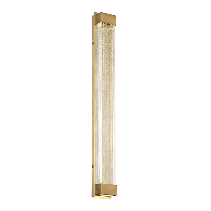 Modern Forms Tower 27" Wall Sconce in Aged Brass Modern Forms Tower 27" Wall Sconce in Aged Brass