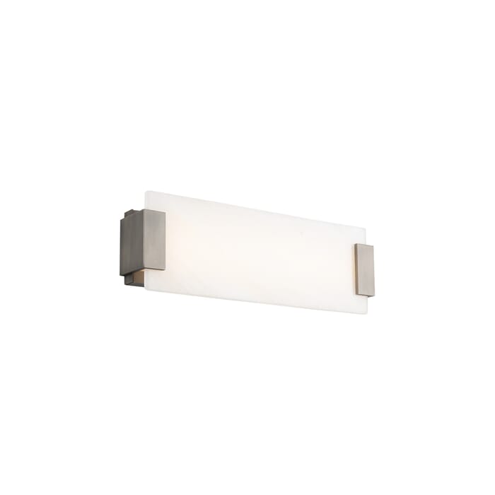 Modern Forms Quarry Bathroom Vanity Light in Brushed Nickel Modern Forms Quarry Bathroom Vanity Light in Brushed Nickel