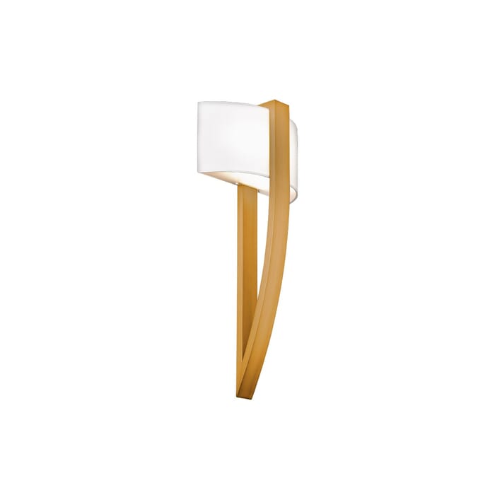 Modern Forms Curvana Wall Sconce in Aged Brass Modern Forms Curvana Wall Sconce in Aged Brass