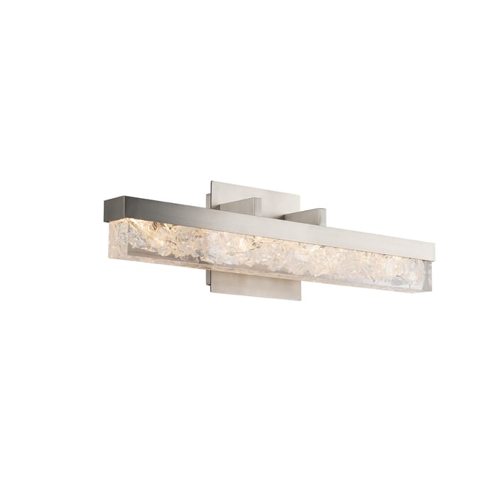 Modern Forms Minx Bathroom Vanity Light in Brushed Nickel Modern Forms Minx Bathroom Vanity Light in Brushed Nickel