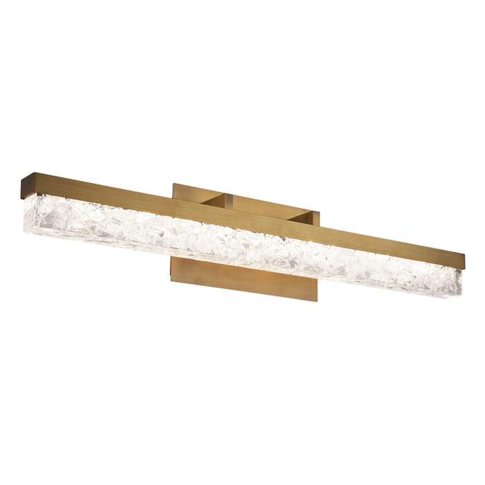 Modern Forms Minx Bathroom Vanity Light in Aged Brass Modern Forms Minx Bathroom Vanity Light in Aged Brass