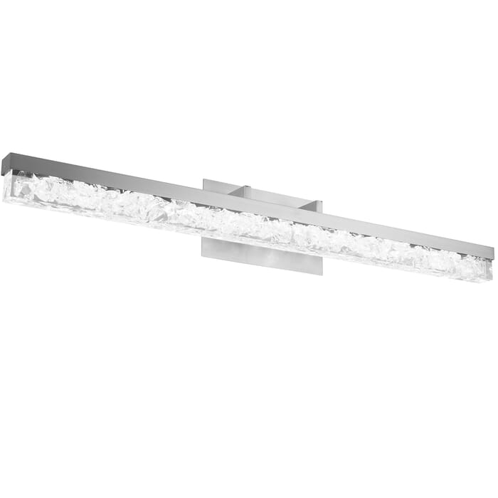 Modern Forms Minx Bathroom Vanity Light in Brushed Nickel Modern Forms Minx Bathroom Vanity Light in Brushed Nickel