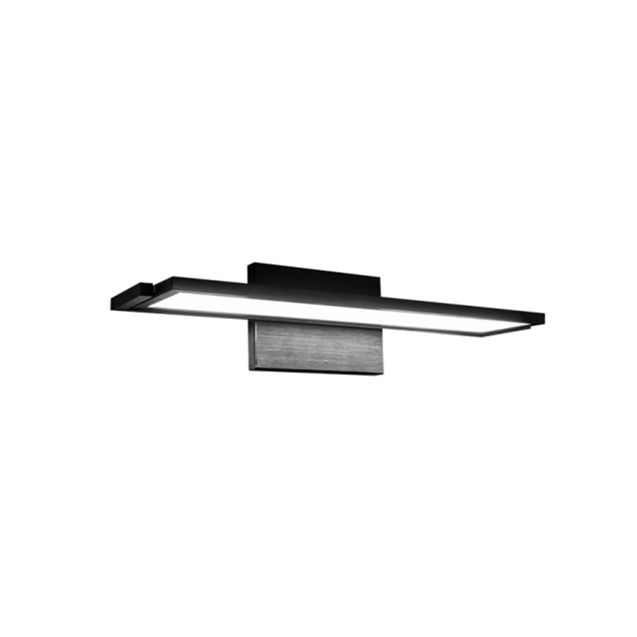 Brushed Black LED Bathroom Vanity from the Line Collection