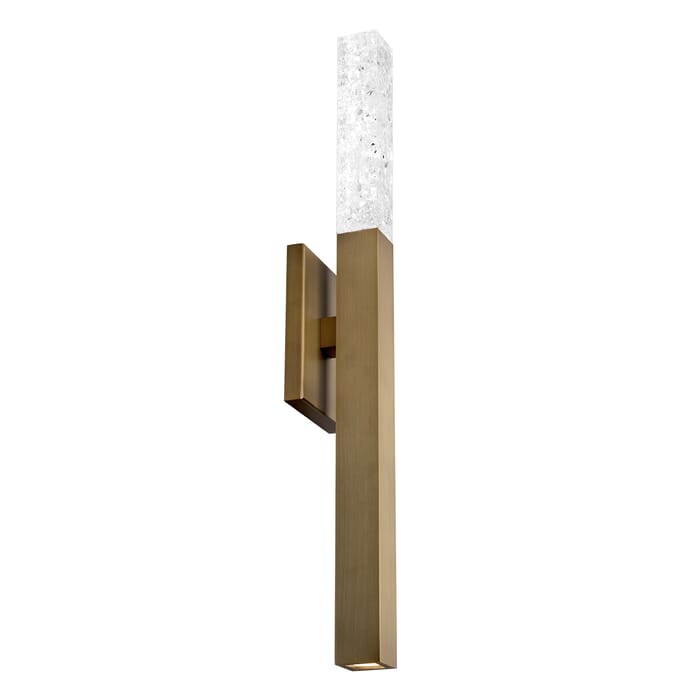 Modern Forms Minx Wall Sconce in Aged Brass Modern Forms Minx Wall Sconce in Aged Brass
