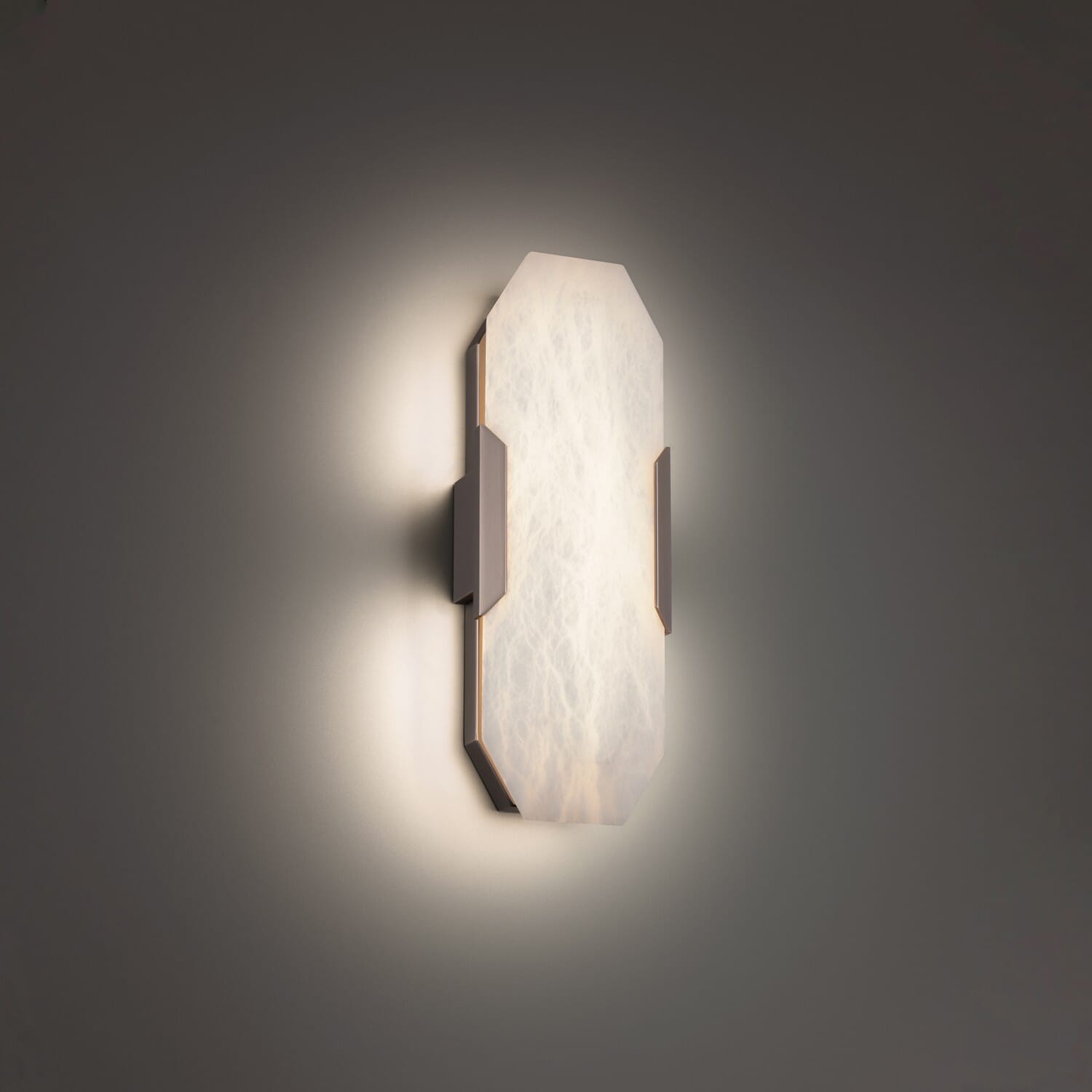 Antique Nickel LED Wall Sconce from the Toulouse Collection