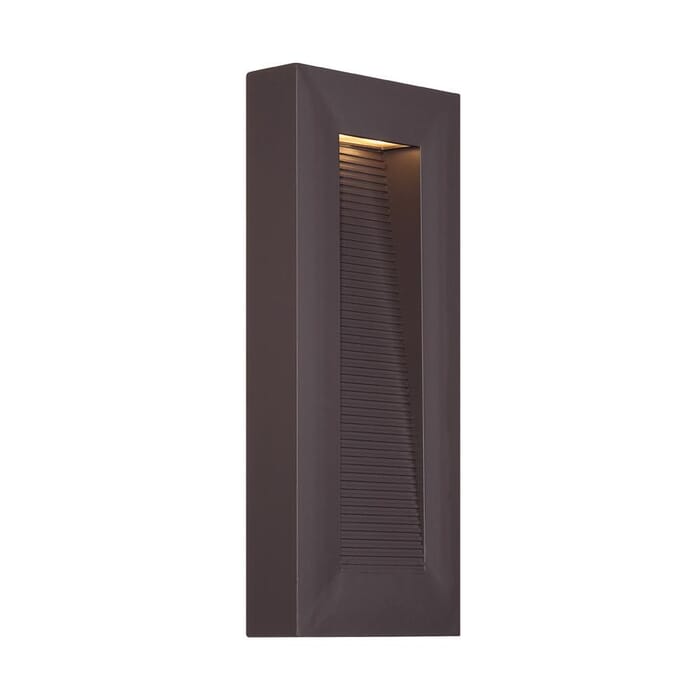 Modern Forms Urban 2-Light Outdoor Wall Light in Bronze Modern Forms Urban 2-Light Outdoor Wall Light in Bronze