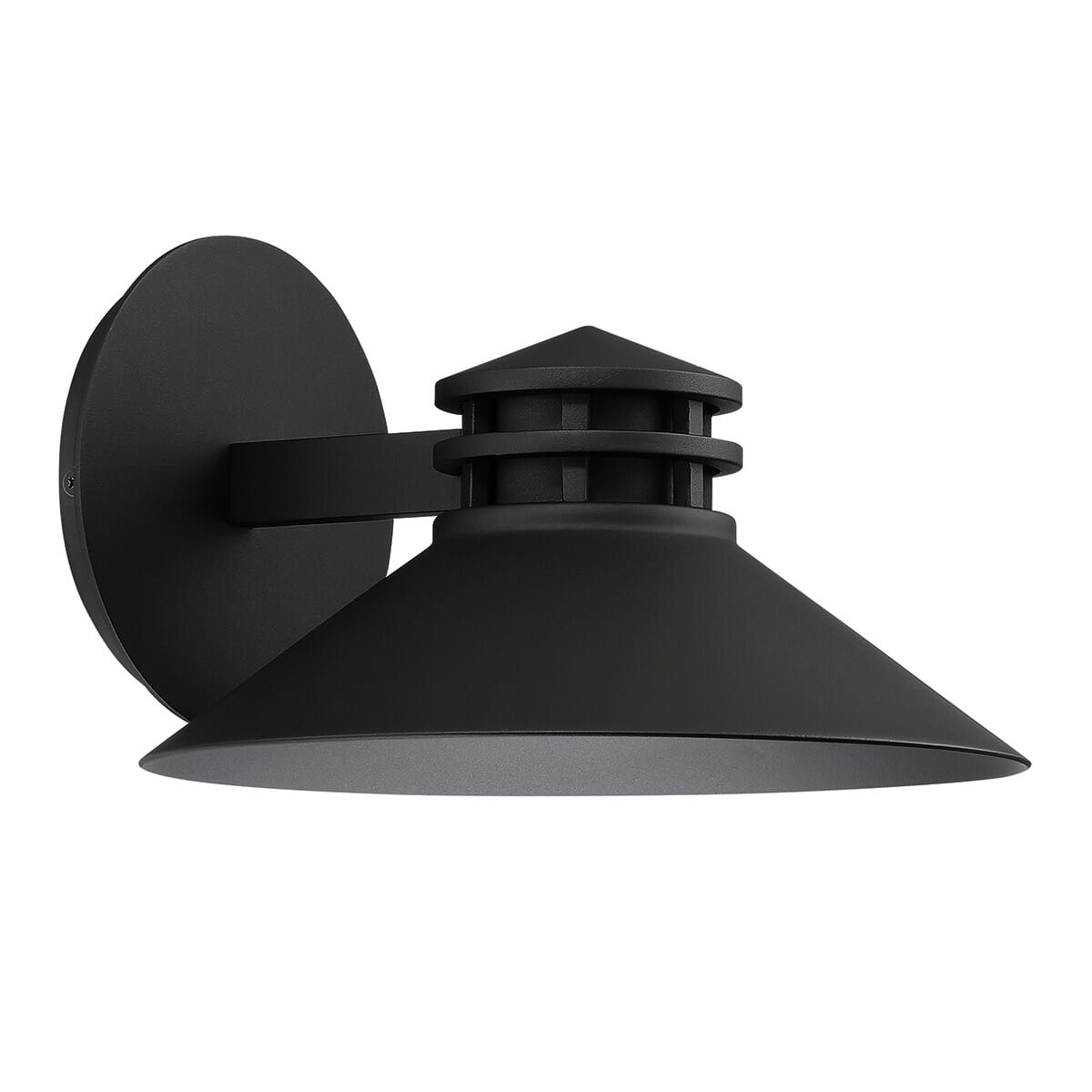 WAC Sodor 3000K Outdoor Wall Light in Black