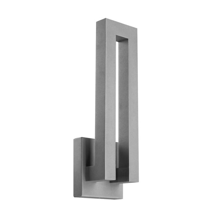 Modern Forms Forq 1-Light Outdoor Wall Light in Graphite Modern Forms Forq 1-Light Outdoor Wall Light in Graphite