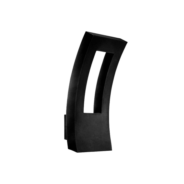 Modern Forms Dawn 2-Light 16" Outdoor Wall Light in Black Modern Forms Dawn 2-Light 16" Outdoor Wall Light in Black