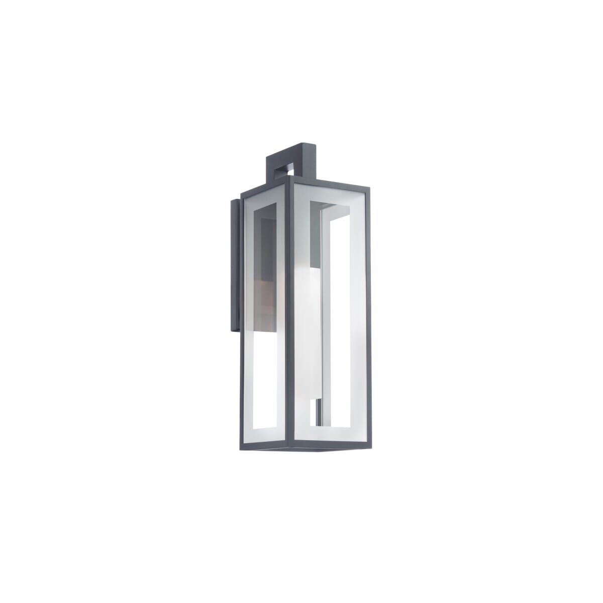 Black LED Outdoor Wall Sconce from the Cambridge Collection