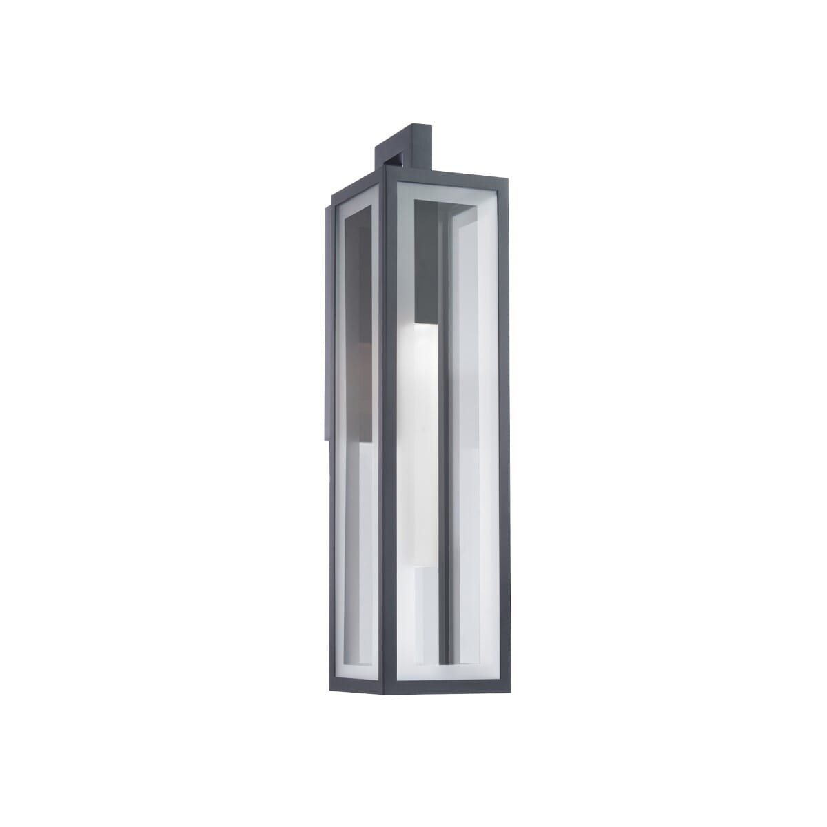 Black LED Outdoor Wall Sconce from the Cambridge Collection