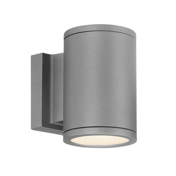 WAC Lighting Tube LED Indoor/Outdoor Up and Down Wall Light in Graphite