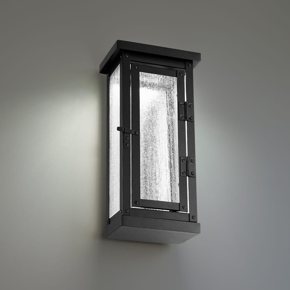 WAC Eliot 3000K Outdoor Wall Light in Black