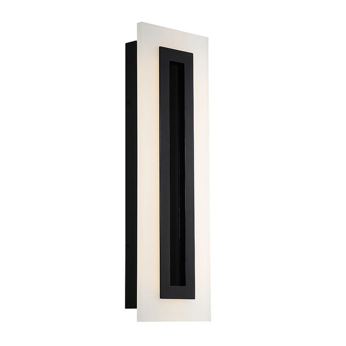 Modern Forms Shadow 24" Outdoor Wall Light in Black Modern Forms Shadow 24" Outdoor Wall Light in Black