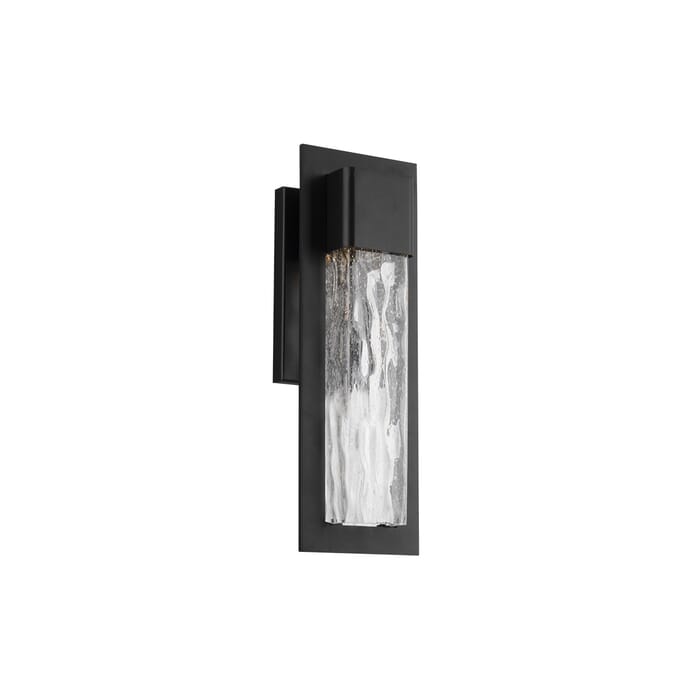 Modern Forms Mist Outdoor Wall Light in Black Modern Forms Mist Outdoor Wall Light in Black