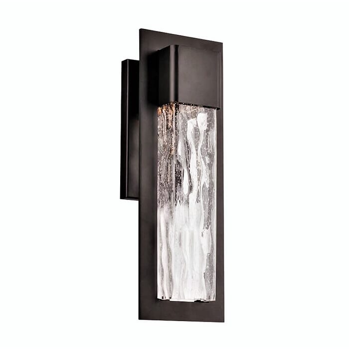 Modern Forms Mist Outdoor Wall Light in Bronze Modern Forms Mist Outdoor Wall Light in Bronze