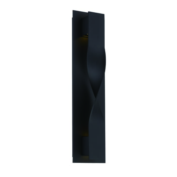 Modern Forms Twist 20" Outdoor Wall Light in Black Modern Forms Twist 20" Outdoor Wall Light in Black