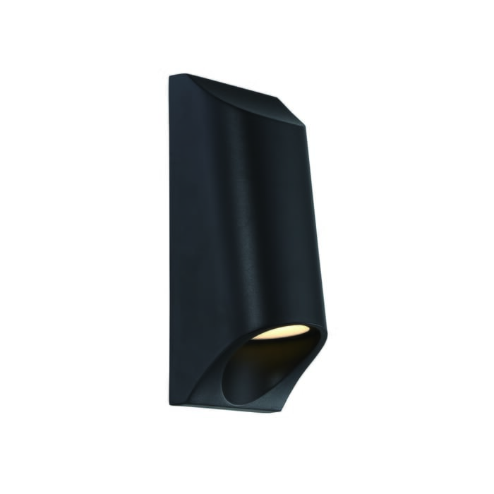 Modern Forms Mega 11" Outdoor Wall Light in Black Modern Forms Mega 11" Outdoor Wall Light in Black