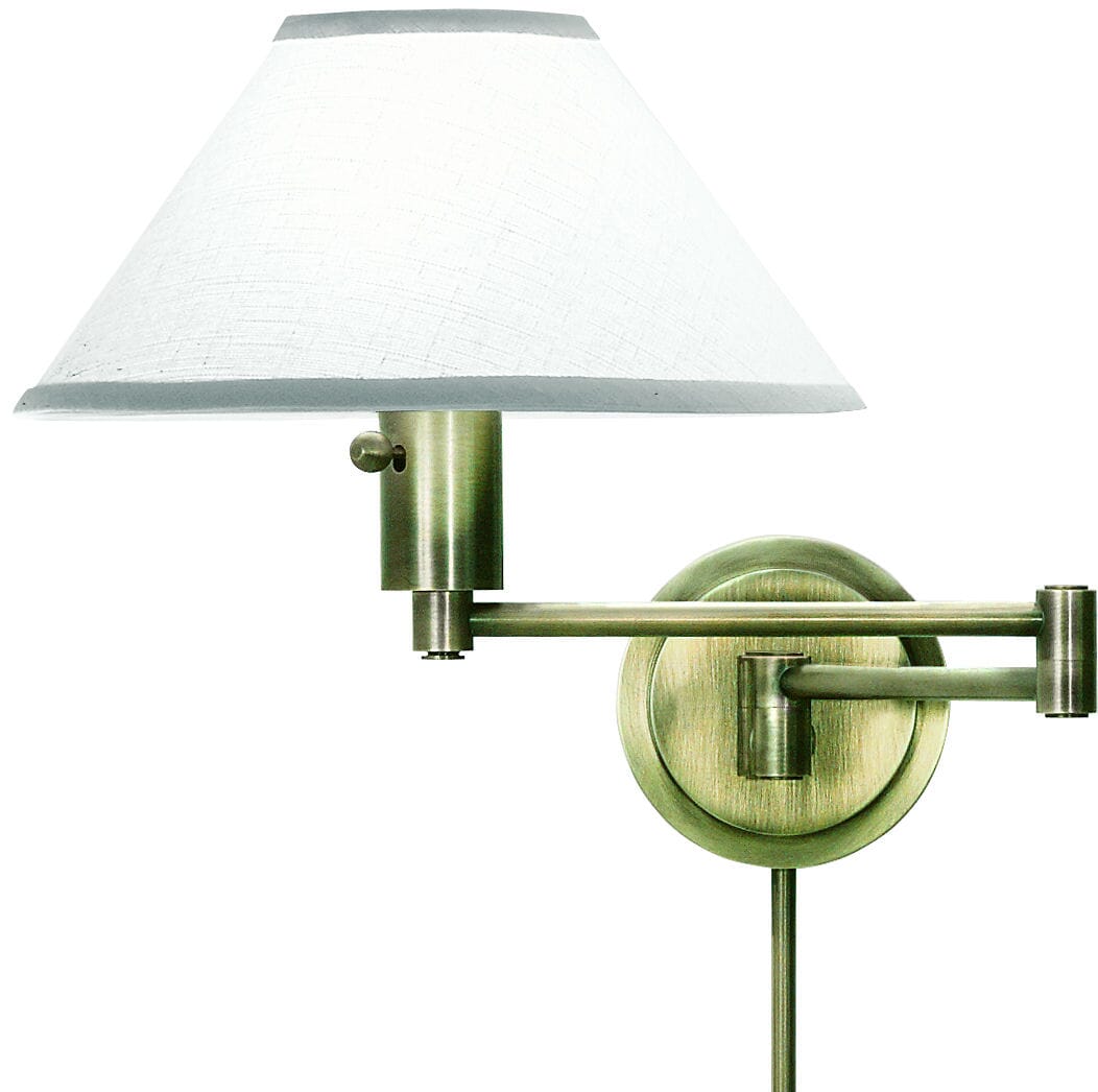 house of troy swing arm wall lamp