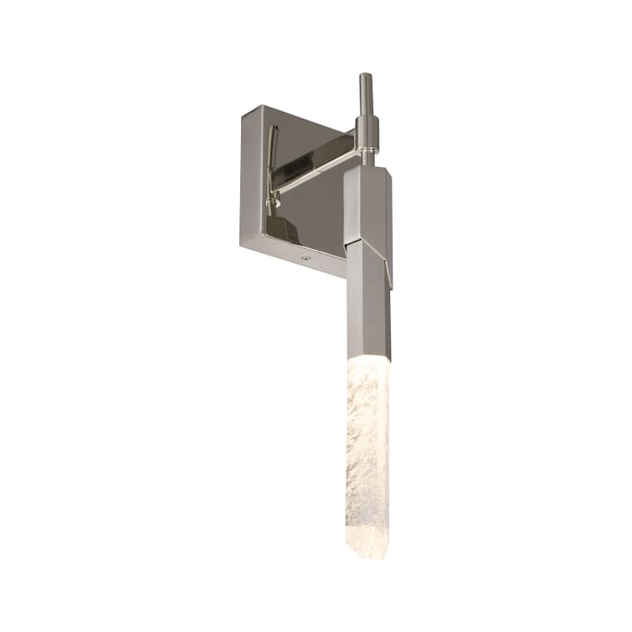 Alora Glacia Bathroom Wall Sconce in Brushed Platinum And Polished Nickel Alora Glacia Bathroom Wall Sconce in Brushed Platinum And Polished Nickel