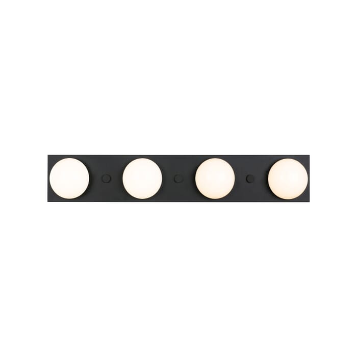 Alora Arista Bathroom Vanity Light in Matte Black Alora Arista Bathroom Vanity Light in Matte Black