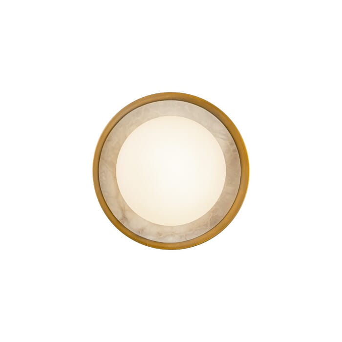 Alonso LED Bathroom Vanity Light in Vintage Brass Alonso LED Bathroom Vanity Light in Vintage Brass