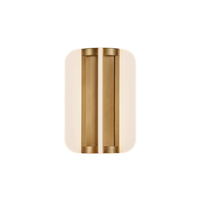 Anders LED Bathroom Vanity Light in Vintage Brass Anders LED Bathroom Vanity Light in Vintage Brass