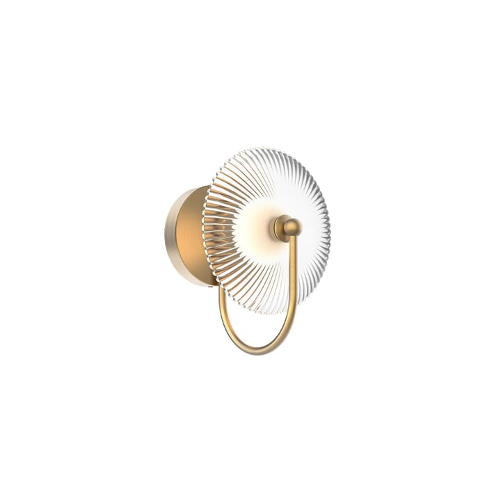 Hera LED Wall Sconce in Brushed Gold Hera LED Wall Sconce in Brushed Gold