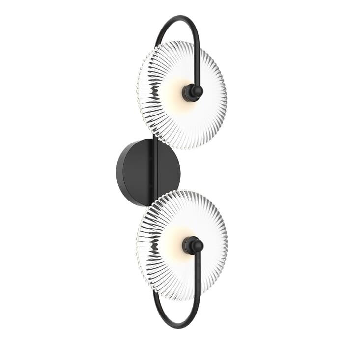 Hera LED Wall Sconce in Matte Black Hera LED Wall Sconce in Matte Black