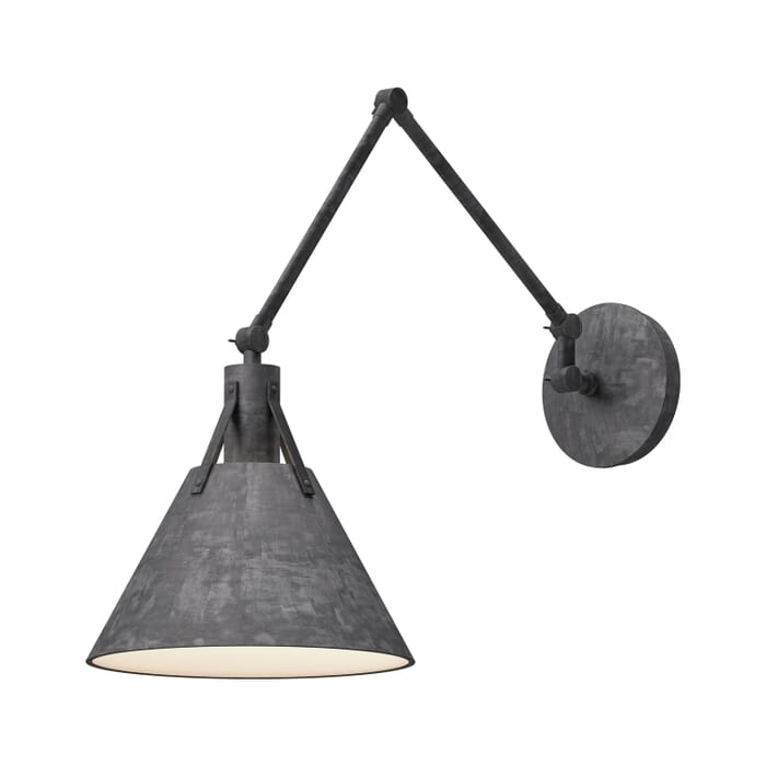 Archer 1-Light Bathroom Vanity Light in Steel Archer 1-Light Bathroom Vanity Light in Steel