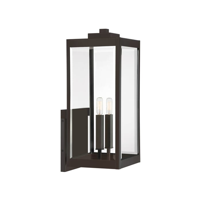 Quoizel Westover 2-Light Outdoor Hanging Light in Western Bronze Quoizel Westover 2-Light Outdoor Hanging Light in Western Bronze