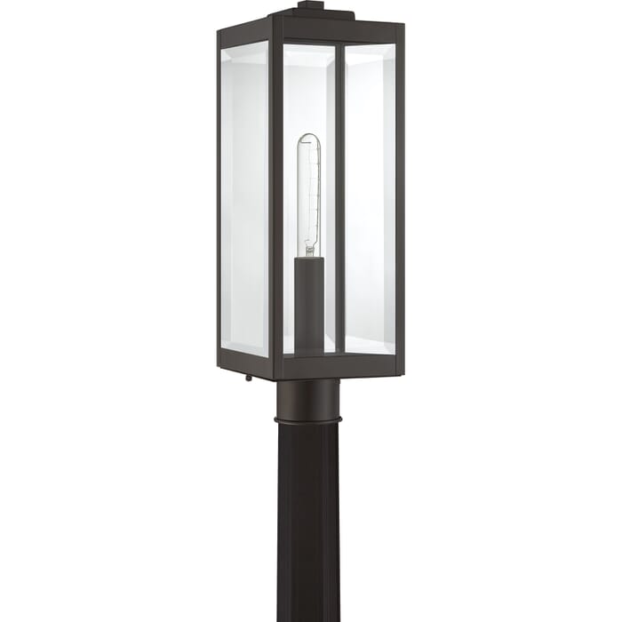 Quoizel Westover 7" Outdoor Post Light in Western Bronze Quoizel Westover 7" Outdoor Post Light in Western Bronze