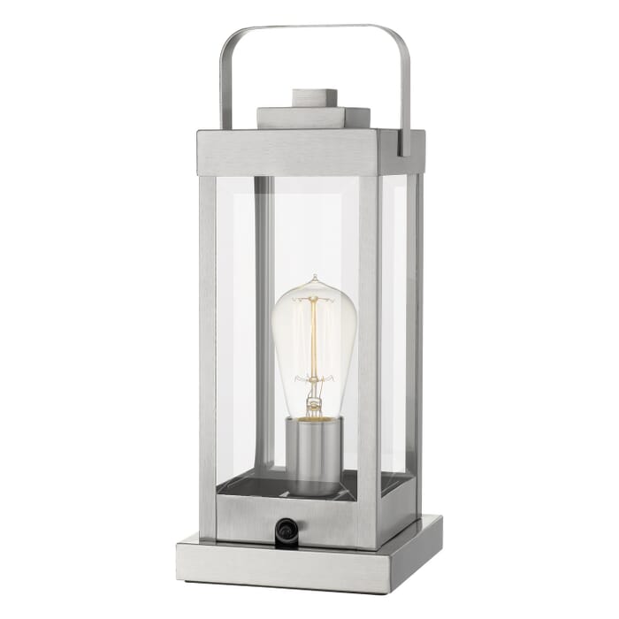 Westover 1-Light Outdoor Table Lamp in Stainless Steel Westover 1-Light Outdoor Table Lamp in Stainless Steel