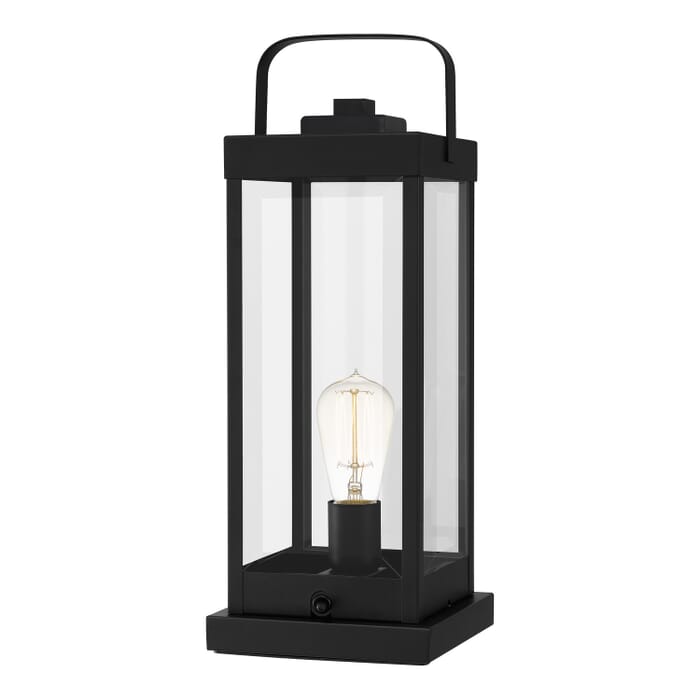 Westover 1-Light Outdoor Table Lamp in Earth Black Westover 1-Light Outdoor Table Lamp in Earth Black