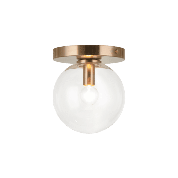 Matteo Cosmo 1-Light Wall Sconce In Aged Gold Brass Matteo Cosmo 1-Light Wall Sconce In Aged Gold Brass