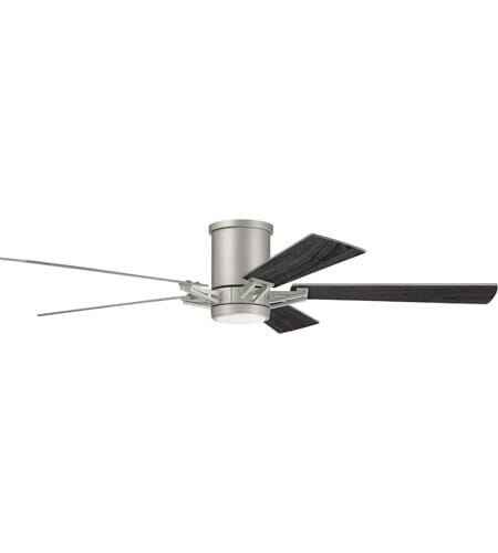 Craftmade Wyatt Outdoor Ceiling Fan in Painted Nickel