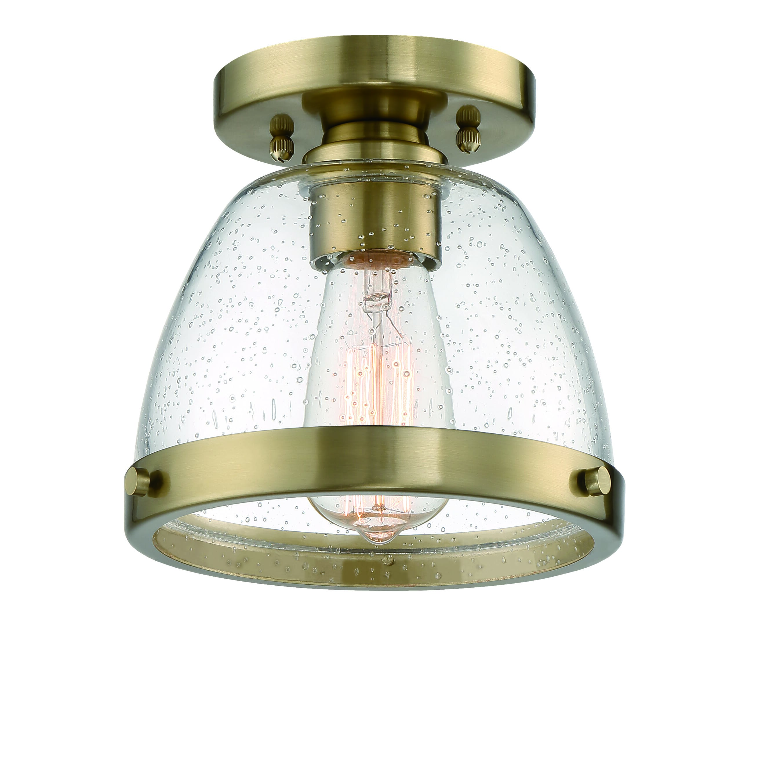 Craftmade Lodie Ceiling Light in Satin Brass